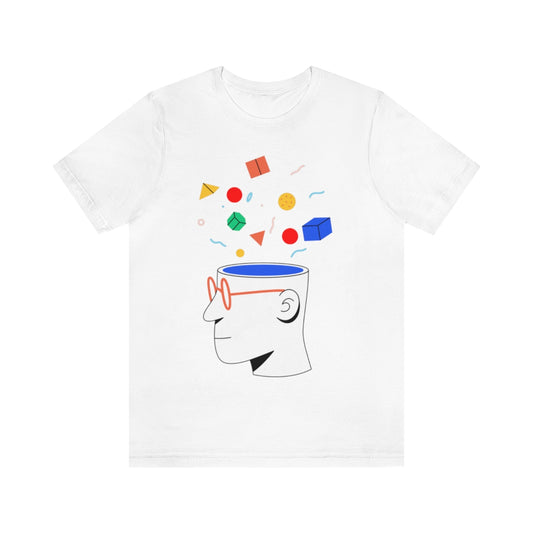 Shapes in the Brain Unisex Jersey Short Sleeve Tee